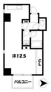 サンフローラ丸太町【11階】の間取り