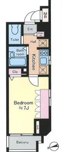 エステムプラザ丸の内ノースライズ【6階】の間取り