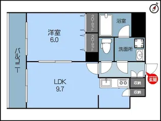 willDo礎町【5階】の間取り