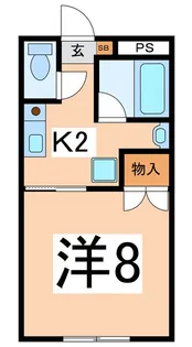 フォーレスト飯田【1階】の間取り