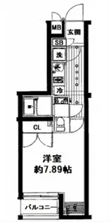 ビバリーホームズ練馬桜台【2階】の間取り
