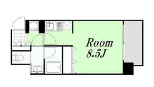 ファーストステージ福島パークサイド【2階】の間取り
