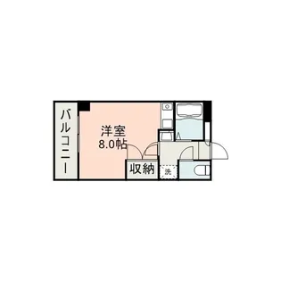 アルセコート【2階】の間取り