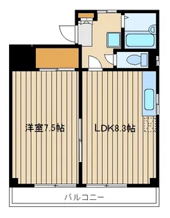 メゾン成増II【1階】の間取り