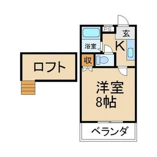 エステート明和II【2階】の間取り