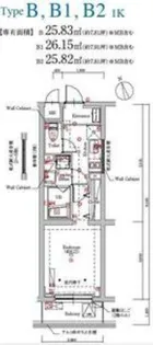 MAXIV蓮根【4階】の間取り