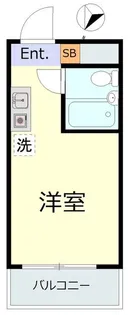 レジダンス・イン目黒【4階】の間取り