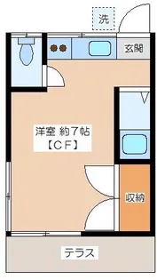 代田ハウス【1階】の間取り