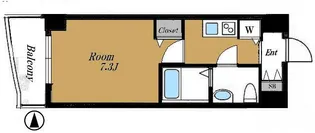 グランド・ガーラ西麻布【6階】の間取り