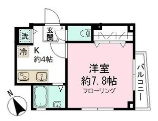 ウエストボート【1階】の間取り