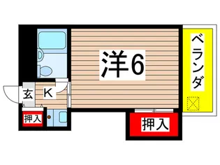 コーポアスカ【2階】の間取り
