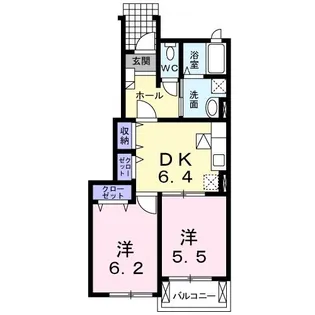 モデルノ カーサ【1階】の間取り