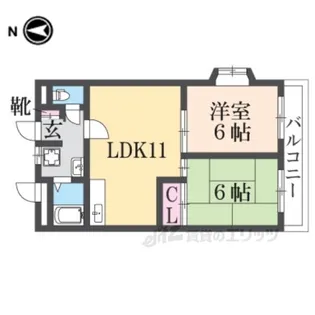 AMITY桜井【3階】の間取り