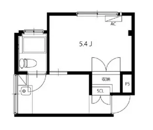 テテ雑司ヶ谷【1階】の間取り