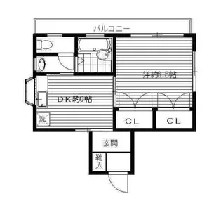 *上池袋貸マンション【2階】の間取り