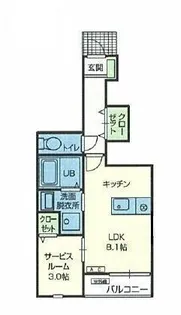 青葉.com【1階】の間取り