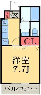 AQUE5【2階】の間取り