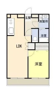 レセーナ【1階】の間取り