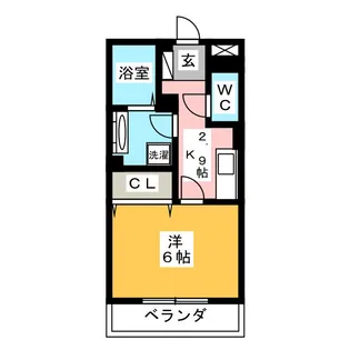 RoseCourt【2階】の間取り