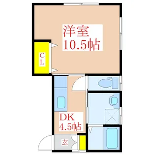 Villa Yusui【1階】の間取り