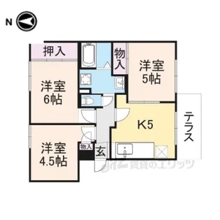 パストラルK【3階】の間取り