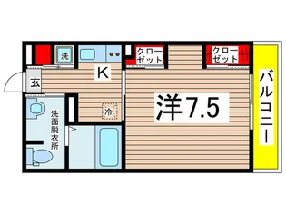 リブリ・シャルマン【3階】の間取り