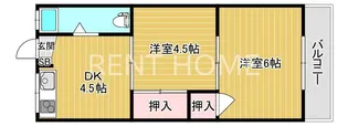 長池パンション【1階】の間取り