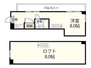 第9シティビル【4階】の間取り