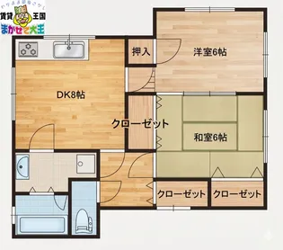 野口ビル【2階】の間取り
