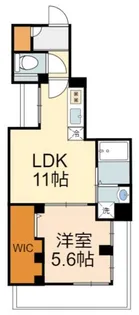 イル デ リビエール【5階】の間取り