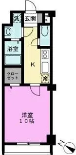 天王山レジデンス【1階】の間取り