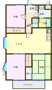セレーシアヴィラ【1階】の間取り
