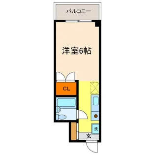 福島第3ビル【4階】の間取り