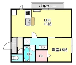 Belle Demeure【2階】の間取り