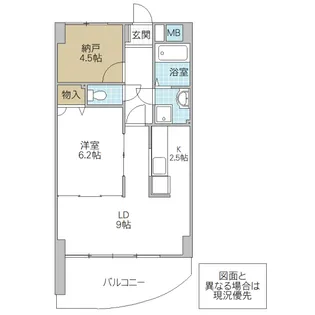 クライス フォルム MITO【3階】の間取り