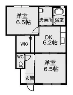 テラスコート東垣生 A・B・C棟【1階】の間取り