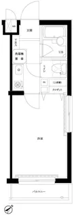 リュクスガーデン練馬新桜台【2階】の間取り