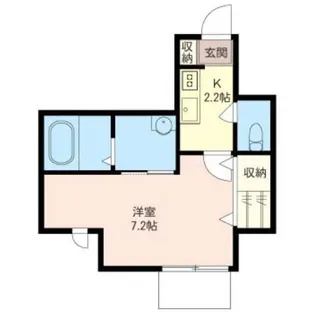 ボナールハウス【1階】の間取り