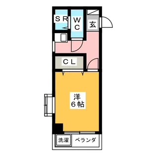フラットワセダ【2階】の間取り