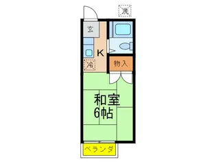 ディスタンス【2階】の間取り