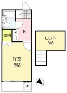 サニースポット【1階】の間取り