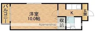 中沢CHG【4階】の間取り