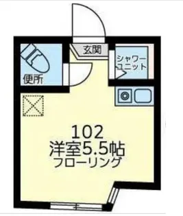 ユナイト星川メリルボーン【1階】の間取り