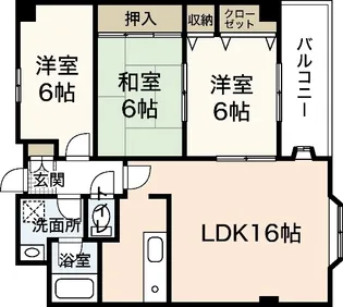 エクセル石井【2階】の間取り
