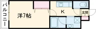 ベルダージ21【3階】の間取り