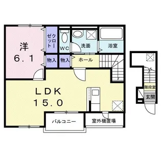 グレイスヴィラ【2階】の間取り