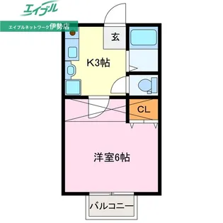 アティック【1階】の間取り