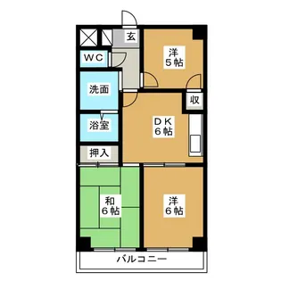 後藤マンション【3階】の間取り