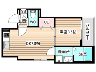 F asecia beseelt【2階】の間取り