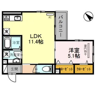 Norte Casa【2階】の間取り